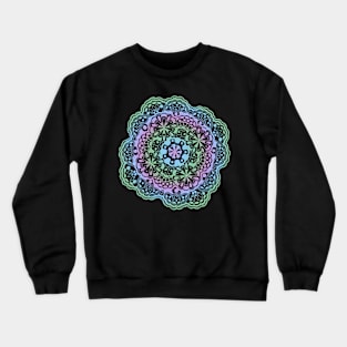 Colorful Mandala Crewneck Sweatshirt